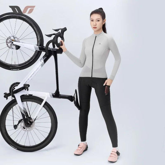 ROCKBROS TVI Series Women's Cycling Pants Riding Mountain Bike Trousers Windproof Breathable Bicycle Padded Tights Asain Size