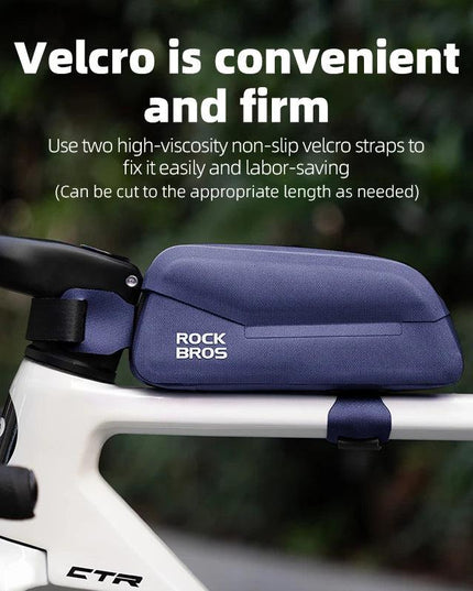 ROCKBROS Bike Bag Hook Bag Magnetic Upper Tube Bag Ultralight Top Front Tube Frame Bag Riding Bag Mountain Bike Storage Bag