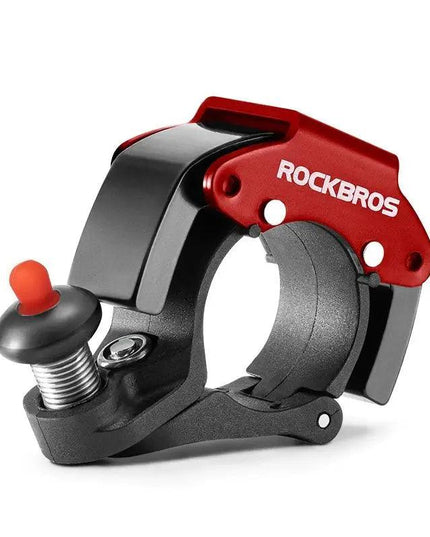 ROCKBROS Bicycle Bell Stainless Cycling Horn Mountain Road Anti-theft Alarm Horn Handlebar Bell Horn Classic Bicycle Accessories