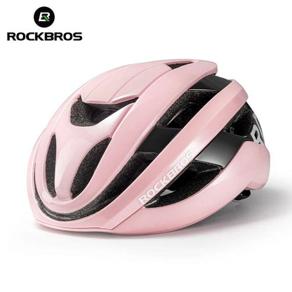 ROCKBROS Cycling Helmet Ultralight Safety Road Mountain Bike Helmet Adjustable Intergrally-molded Outdoor Racing Road Helmet