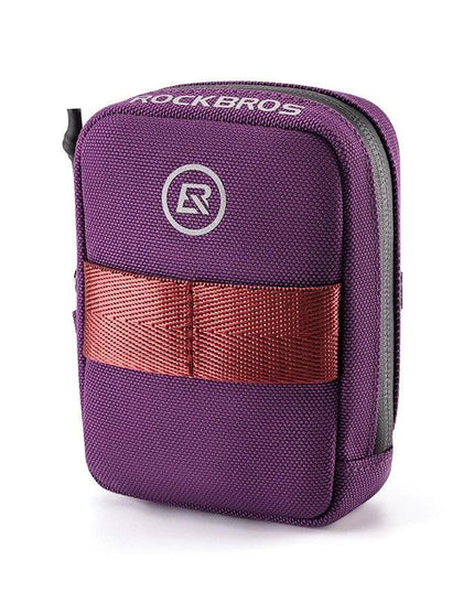 ROCKBROS Bicycle Saddle Bag 0.35L Mini Portable Tail Bag MTB Mountain Road Bike Tool kit Repair Bag Reflective Cycling Accessori