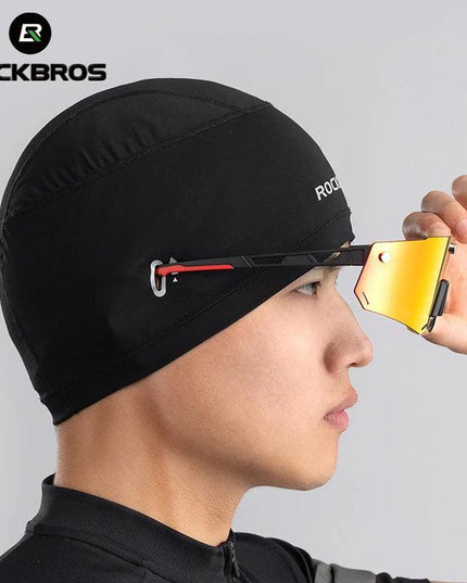 ROCKBROS Cycling Women Men's Cap Balaklava With Glasses Holes Anti-uv High Elasticity Breathable Reflective Bandana Cycling Hat