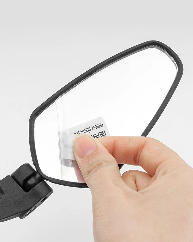 ROCKBROS Bicycle Mirror Handlebar Rear View Mirror Adjustable  Wide Range Back Sight Reflector Cycling Mirrors Bike Accessories
