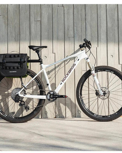ROCKBROS 15L Multifunctional Saddle Bag Waterproof Cycling MTB Bike Rack Bag Travel Bag 3D support Big Capacity Bicycle Rear Bag