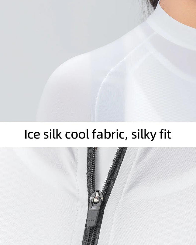 ROCKBROS TVI Series Windproof Cycling Jacket High Elasticity Safety Sports Jacket Breathable with YKK Zipper Women Bike Clothes