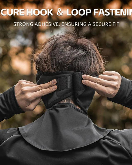 ROCKBROS Scarf Warm Fleece Neck Mask Outdoor Windproof Neck Warmer For Bike Motorcycle Ear Cover Breathable Scarf Men Women