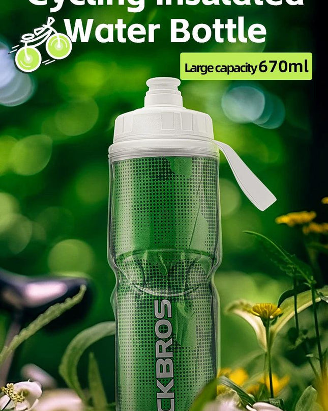 ROCKBROS Cycling Insulated Water Bottle 750ml PP5 Material Outdoor Sports Fitness Running Riding Camping Hiking Portable Kettle