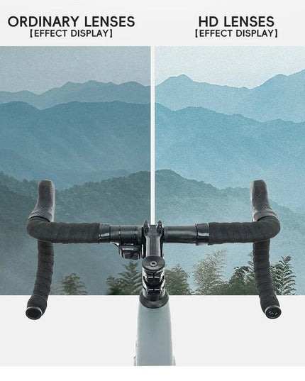 ROCKBROS Cycling Glasses Lightweight Frameless Bike Glasses High-Definition Lenses Road Bicycle Protection Goggles Sport Eyewear