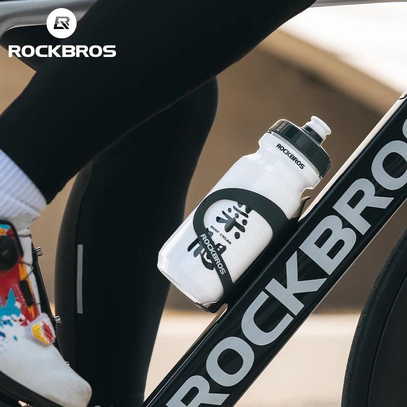 ROCKBROS Bicycle Water Bottle 600ML Lightweight Cycling Kettle Outdoor Sports Portable Portable MTB Road Bike Sport Water Bottle