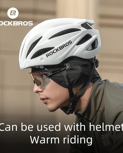 ROCKBROS Outdoor Cycling Headband Ear Warmer Men Winter Cycling Workout Windproof Double Layer Warm Earmuffs Headwear Sweatband