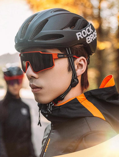 ROCKBROS Polarized Photochromic Glasses Cycling Sunglasses Outdoor Sports UV400 MTB Road Women Men Bicycle Goggles Adjustable