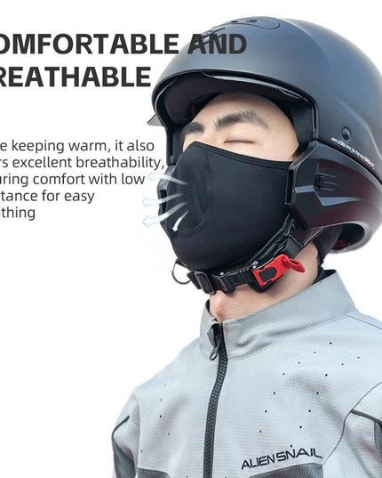 ROCKBROS Warm Windproof Cycling Cap Full Face Mask Fleece Thermal Helmet Head Cover Balaclava Ski Bicycle Motorcycle Head Hat