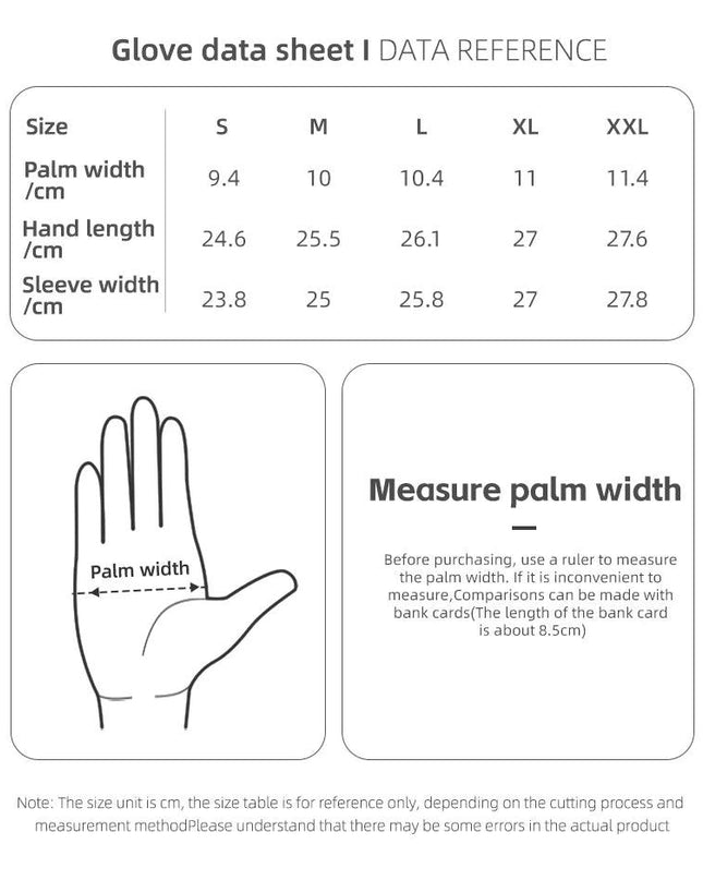 ROCKBROS Bicycle Gloves Winter Warm Motorcycle Full Finger Cycling Gloves Screen Touch Ski Sports Gloves Hiking Thermal Mitten