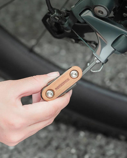 ROCKBROS 8 in 1 Bicycle Repair Tool Portable Bike Bicycle Screwdriver Repair Cycling Tool Mountain Bike Wrench Multi Tools