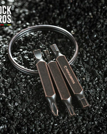 ROCKBROS ROAD TO SKY Keyring Tools Bicycle Multifunction Repairing  Aluminum Alloy Tool Portable Stainless Steel Bike Accessory