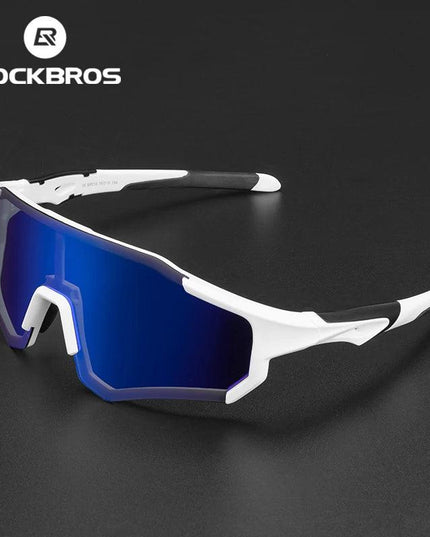 ROCKBROS Cycling Glasses Photochromic Polarized Lens Sunglasses UV400 Protection Eyewear Skiing Fishing Climbing Bicycle Goggles