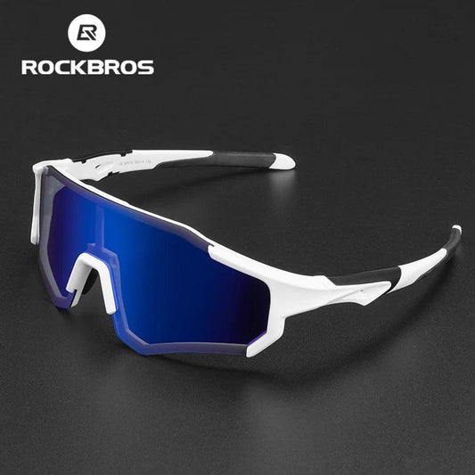 ROCKBROS Cycling Glasses Photochromic Polarized Lens Sunglasses UV400 Protection Eyewear Skiing Fishing Climbing Bicycle Goggles