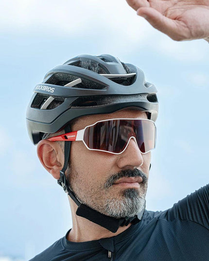 ROCKBROS Cycling Glasses Men Women Photochromic Outdoor Sport Hiking Eyewear Polarized Sunglasses Inner Frame  Bicycle Glasses