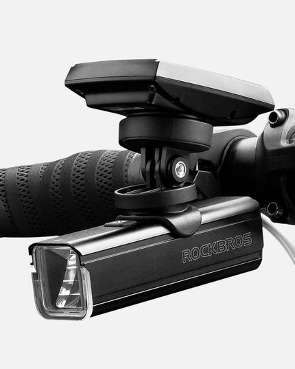 ROCKBROS Bike Light 1000LM Type-C Charging MTB Road Cycling Highlight Bike Light Front Lamp 4500mAh IPX6 Bicycle Accessories