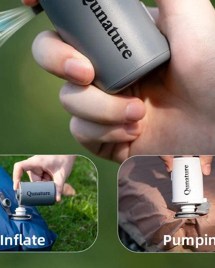 Qunature Electronic Wireless Inflator Pump Air Compressor Portable Outdoor Camping Tools Inflation Pump Cushions Sleeping Mat