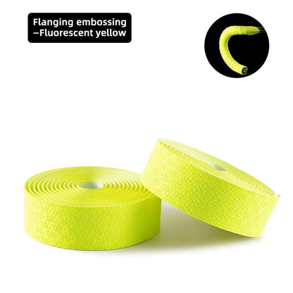 ROCKBROS Road Bike Handlebar Tapes Anti-slip PU EVA Breathable Shock Absorbing Cycling Strap Wear-Resistant Strap Accessories