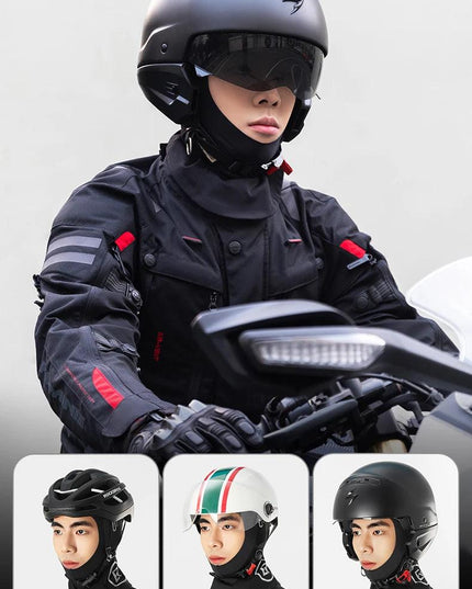 ROCKBROS Scarf Warmer Fleece Balaclava Non-Slip Outdoor Sport Cycling Mask Windproof Caps Ear Neck Protection Thermal Sport Mask