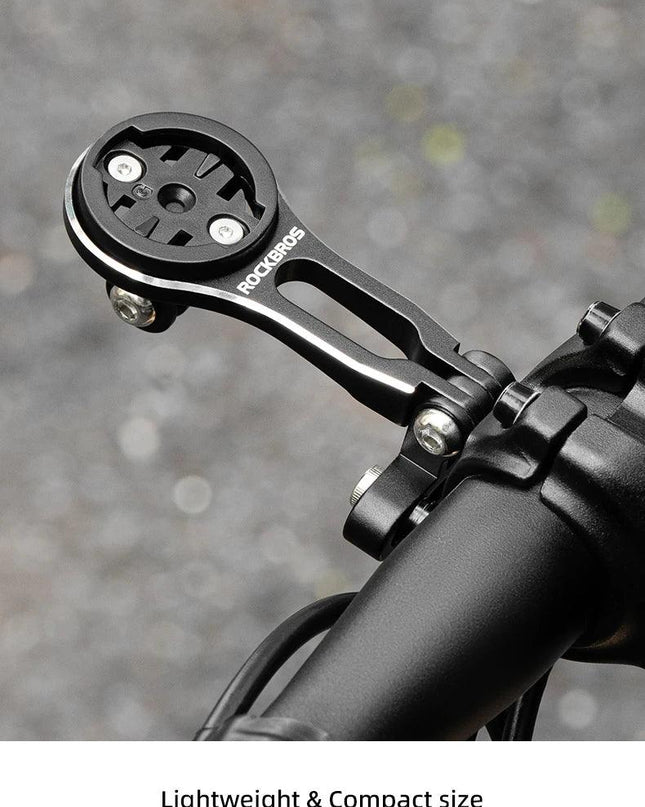 ROCKBROS Bike Bracket Front Light Lamp Holder Aluminum Alloy Extension Holder for Bicycle Computer Wahoo Bryton Garmin Bracket