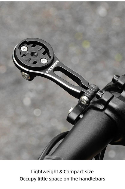 ROCKBROS Bike Bracket Front Light Lamp Holder Aluminum Alloy Extension Holder for Bicycle Computer Wahoo Bryton Garmin Bracket