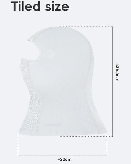 ROCKBROS Summer Breathable Cycling Cap Cooling Sun UV Protection Mask Balaclava Hat Bicycle Scarf Motorcycle Full Face Mask