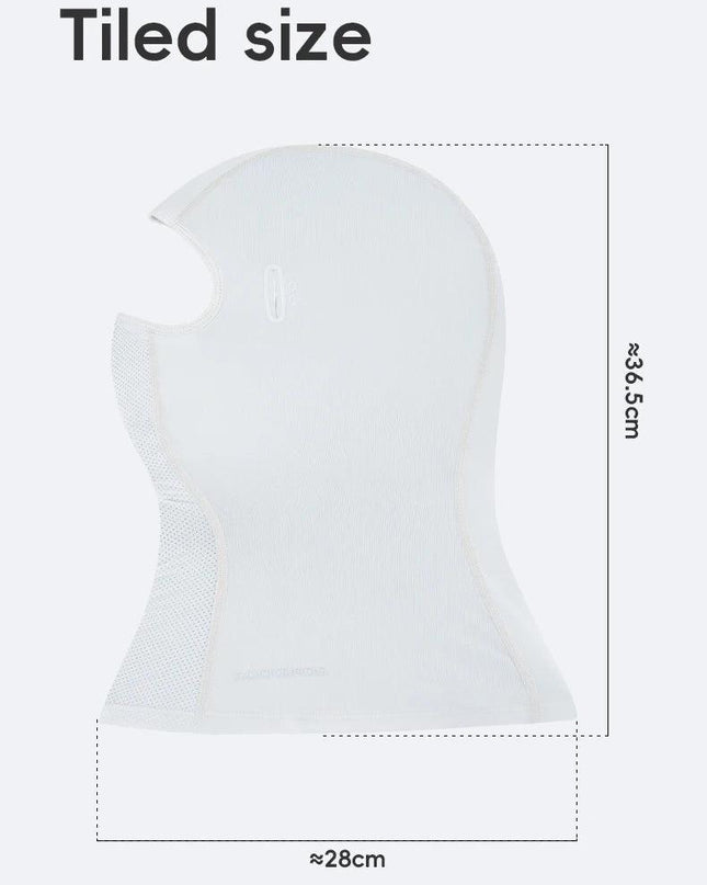 ROCKBROS Summer Breathable Cycling Cap Cooling Sun UV Protection Mask Balaclava Hat Bicycle Scarf Motorcycle Full Face Mask