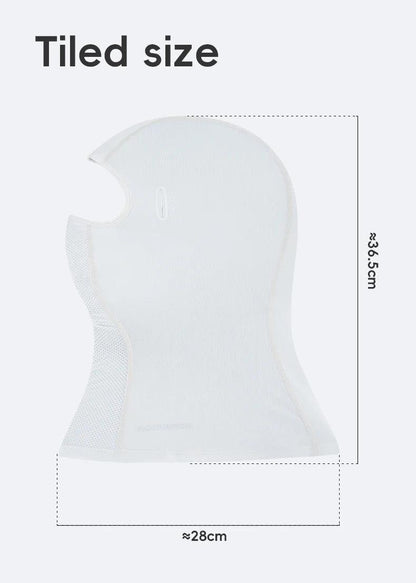 ROCKBROS Summer Breathable Cycling Cap Cooling Sun UV Protection Mask Balaclava Hat Bicycle Scarf Motorcycle Full Face Mask