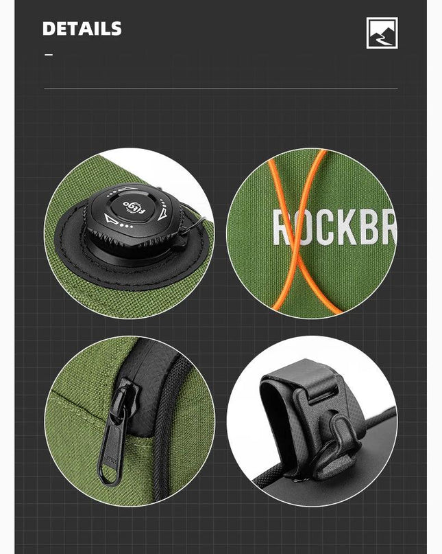 ROCKBROS ROAD TO SKY Cycling Bag Large Capacity Bicycle Handlebar Bag Front Suspension Bike Head Beam Hanger Bag Bike Accessary