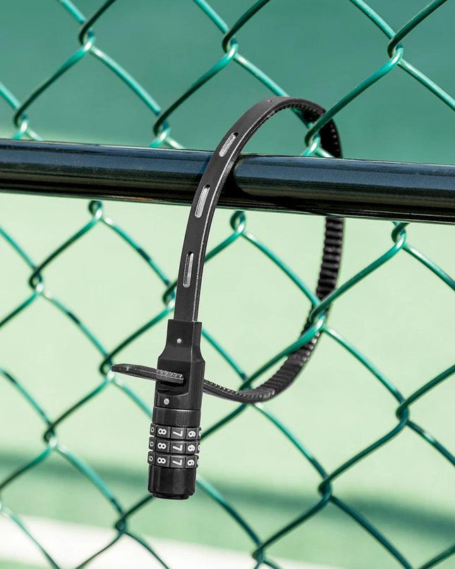ROCKBROS Bicycle Lock 3 Digit Password Lock Anti-theft Portable Security Steel Chain Cycling Motorcycle Lock Bike Accessories