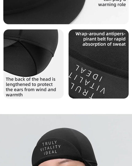 ROCKBROS TVI Cycling Cap Winter Keep Warm Thermal Fleece Hats Windproof Ear Protection Comfotable Ski Riding Small Cap Men Women