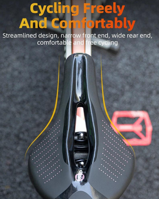 ROCKBROS Bike Saddle MTB Road Bicycle Seat Saddle Ultralight Breathable Comfortable Cushion Racing Soft Cycling Saddle