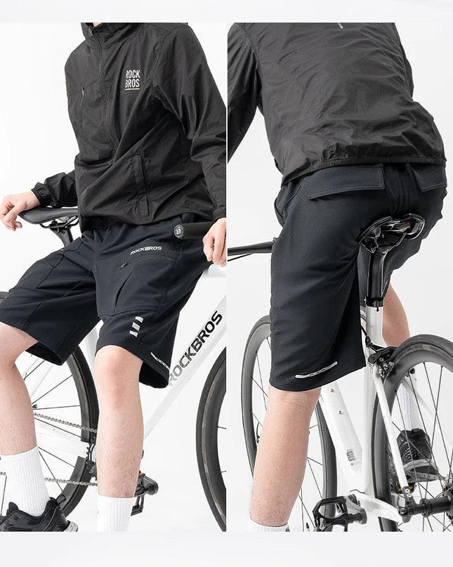 ROCKBROS Cycling Shorts Separable Underwear Shorts MTB Sports Casual Pants Bike Shorts Fitness Breathable Outdoor Ciclismo Pants