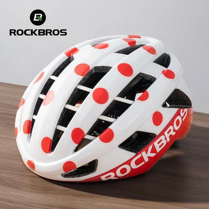 ROCKBROS Cycling Helmet Ultralight Fashion Breathable MTB Road Bicycle Helmet Men Women Suit 54-62CM Racing Bike Equipments ﻿