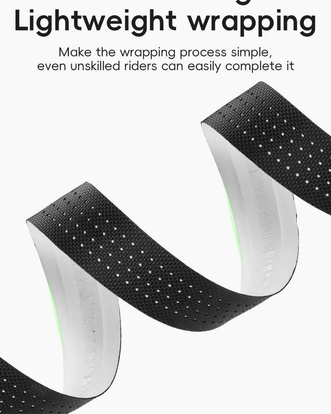 ROCKBROS Road Bike Handlebar Tapes Anti-slip PU EVA Breathable Shock Absorbing Cycling Strap Wear-Resistant Strap Accessories