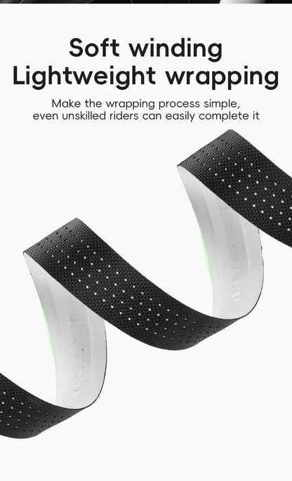 ROCKBROS Road Bike Handlebar Tapes Anti-slip PU EVA Breathable Shock Absorbing Cycling Strap Wear-Resistant Strap Accessories