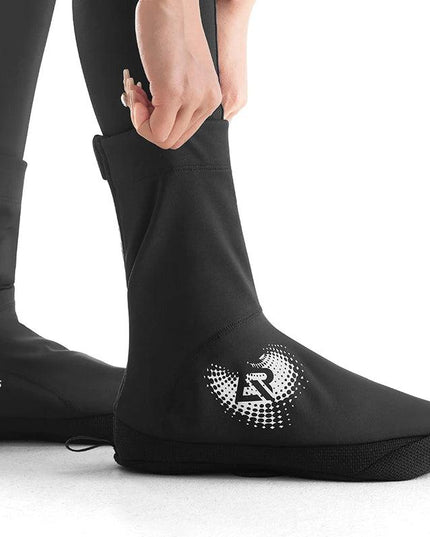 ROCKBROS Winter Cycling Shoe Covers Warm Thermal  Shoes Covers Windproof MTB Road Bike Racing Shoe Covers With YKK Zipper