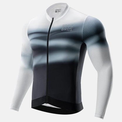 ROCKBROS Cycling Jersey Breathable Men Women Quick Dry Long-sleeved Shirt Windproof Spring/Summer Riding Clothing with YKK zippe