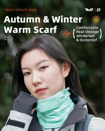 ROCKBROS TVI Winter Winproof Cycling Warm Mask Women's Neck Sport Scarves Great Stretch Sports Equip for Cycling Running Fishing