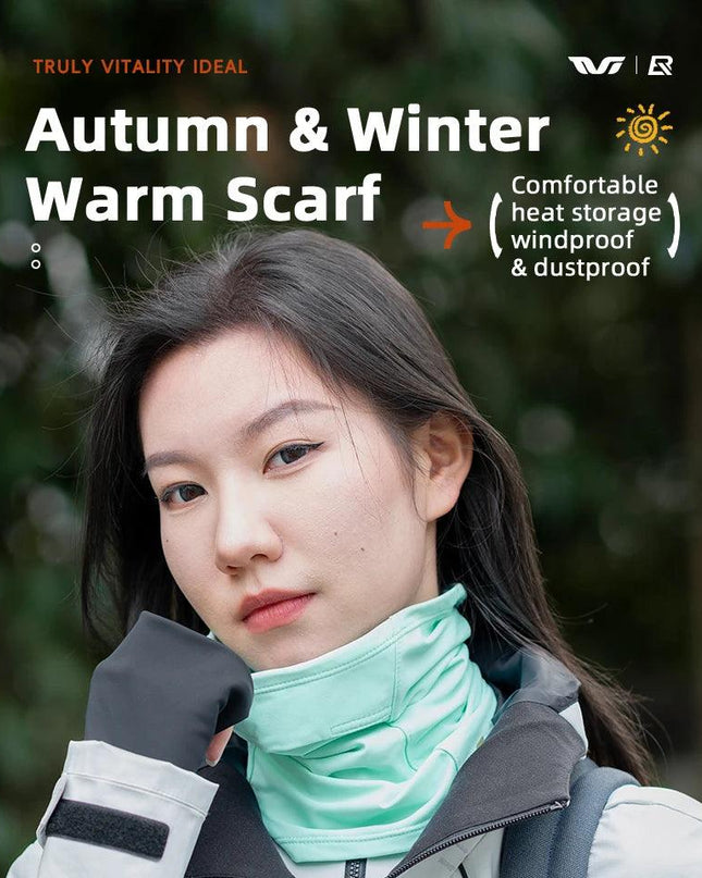 ROCKBROS TVI Winter Winproof Cycling Warm Mask Women's Neck Sport Scarves Great Stretch Sports Equip for Cycling Running Fishing