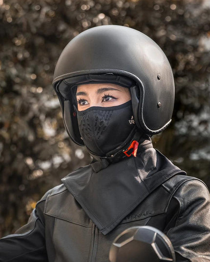 ROCKBROS Scarf Warm Fleece Neck Mask Outdoor Windproof Neck Warmer For Bike Motorcycle Ear Cover Breathable Scarf Men Women