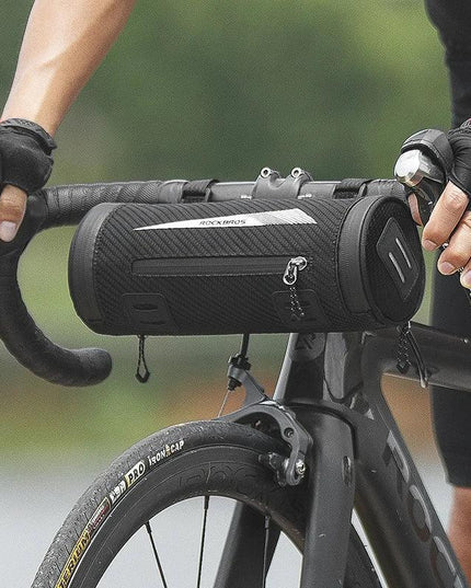 ROCKBROS Waterproof Bike Bag Front Bicycle Bag MTB Road Handlebar Pannier Multi-purpose Large Capacity Backpack Cycling Tube Bag
