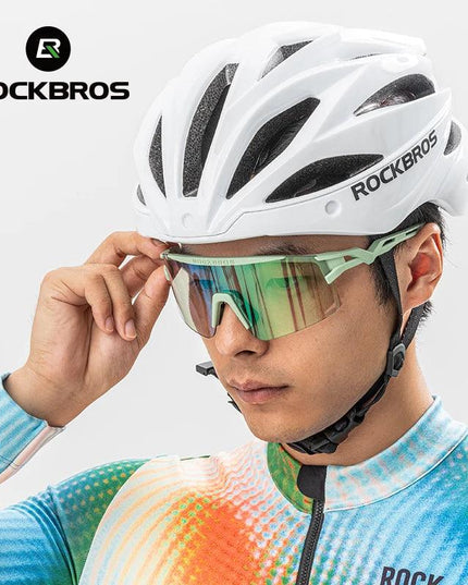 ROCKBROS New Cycling Glasses Ultralight Photochromic Anti-Fog Cycling Sunglasses MTB Road Outdoor Sports UV Protection Goggles ﻿