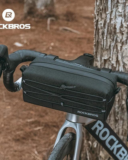 ROCKBROS Bicycle Front Bag Large Capacity Storage Case MTB Road Cycling Bicycle Handlebar Multifunction Basket Bike Accessories