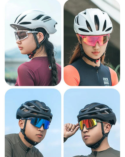 ROCKBROS Cycling Sunglasses Photochromic Polarized Bike Glasses UV400 Ultraviolet Outdoor Sport Hiking Glasses Eyewear Equipment
