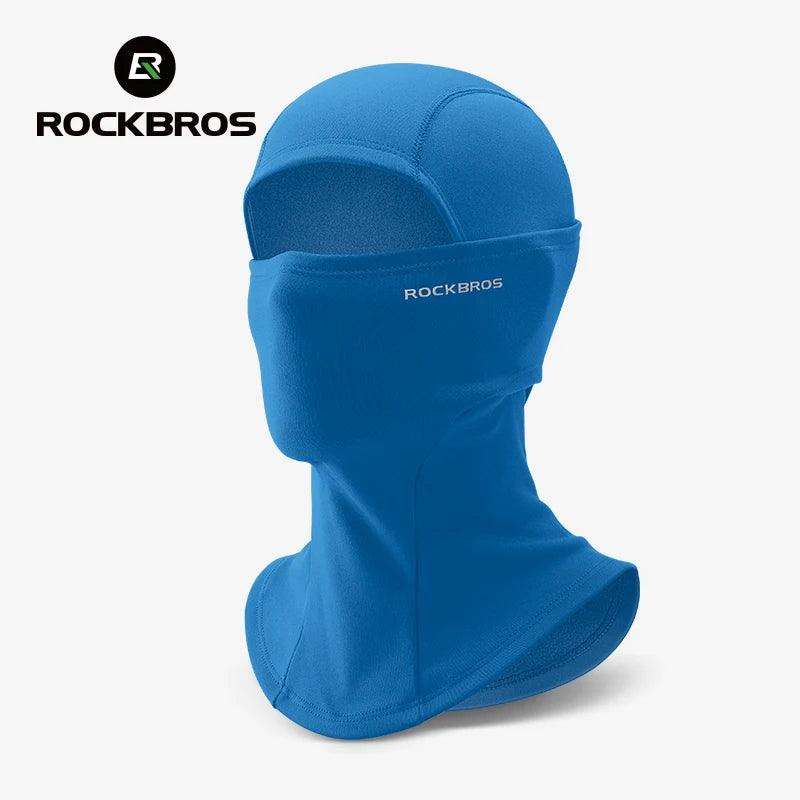 ROCKBROS Winter Cycling Mask Fleece Thermal Keep Warm Windproof Cycling Face Mask Balaclava Ski Mask Fishing Skiing Hat Headwear