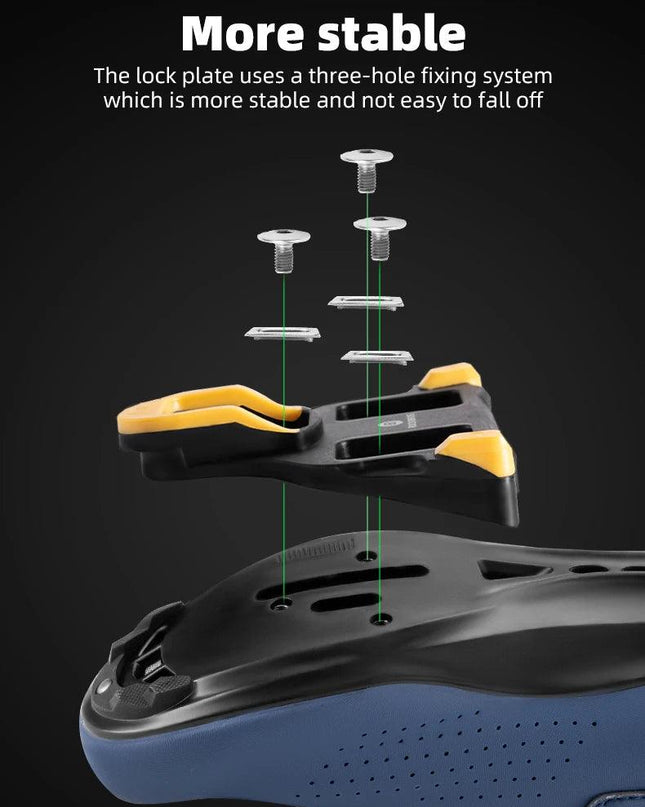 ROCKBROS Road Bike Pedal Cleat for SPD-SL SH11 SH10 SH12 Lock Pedal Shoes Cleats Bike Pedal Anti-Slip Road Bike Parts